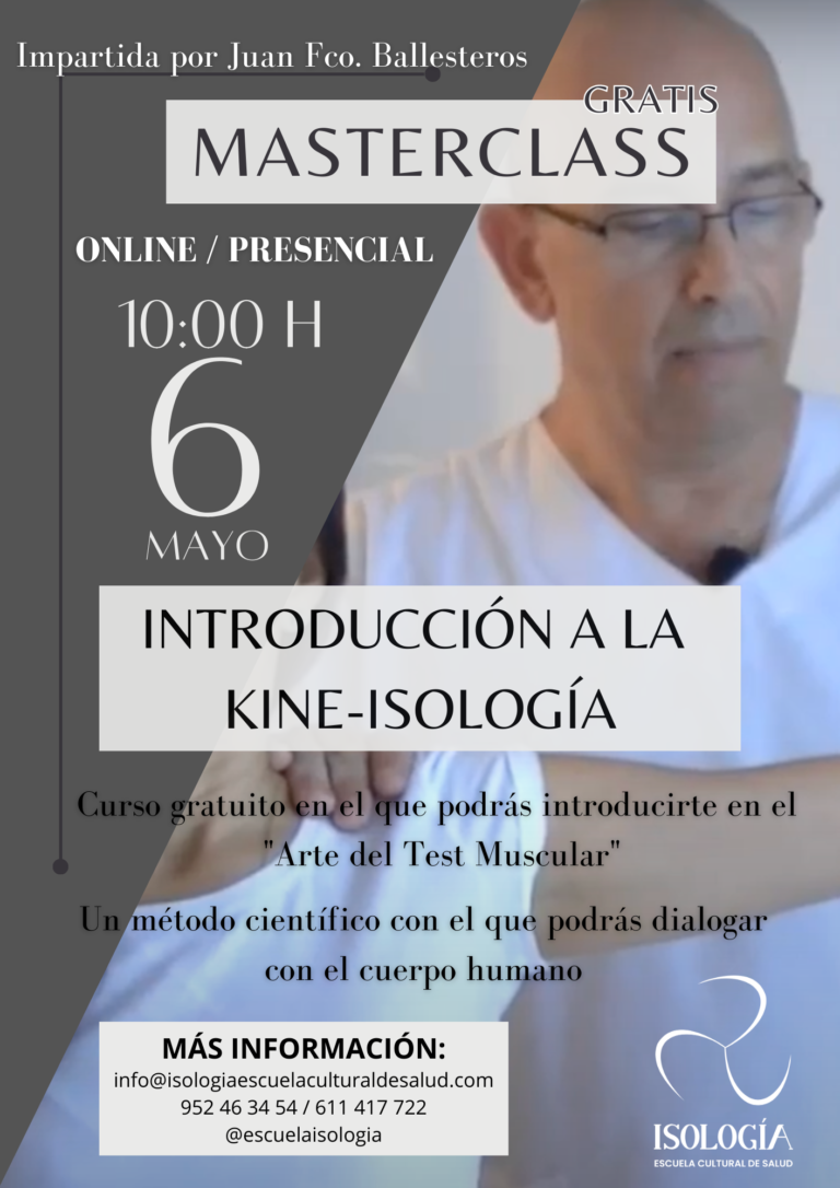 Cartel anunciador MasterClass